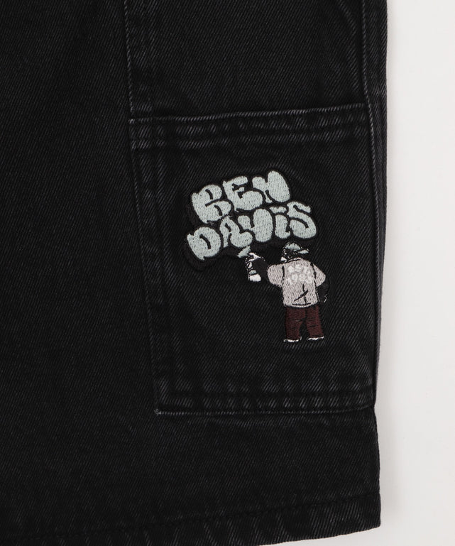 BENDAVIS ロゴ刺繍ワイドショーツ