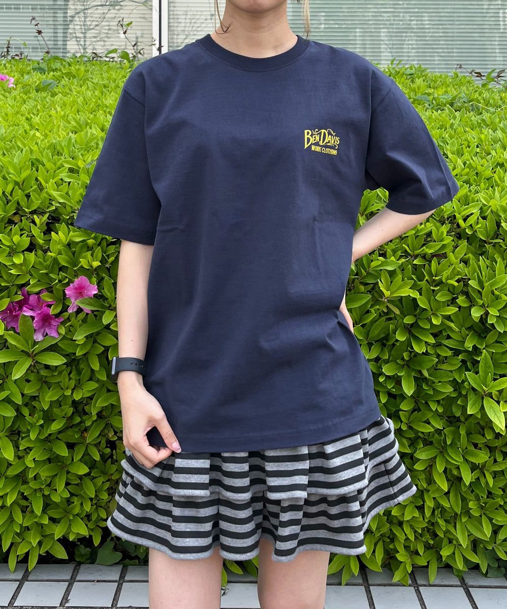 ネイビー モデル:165cm Lサイズ着用