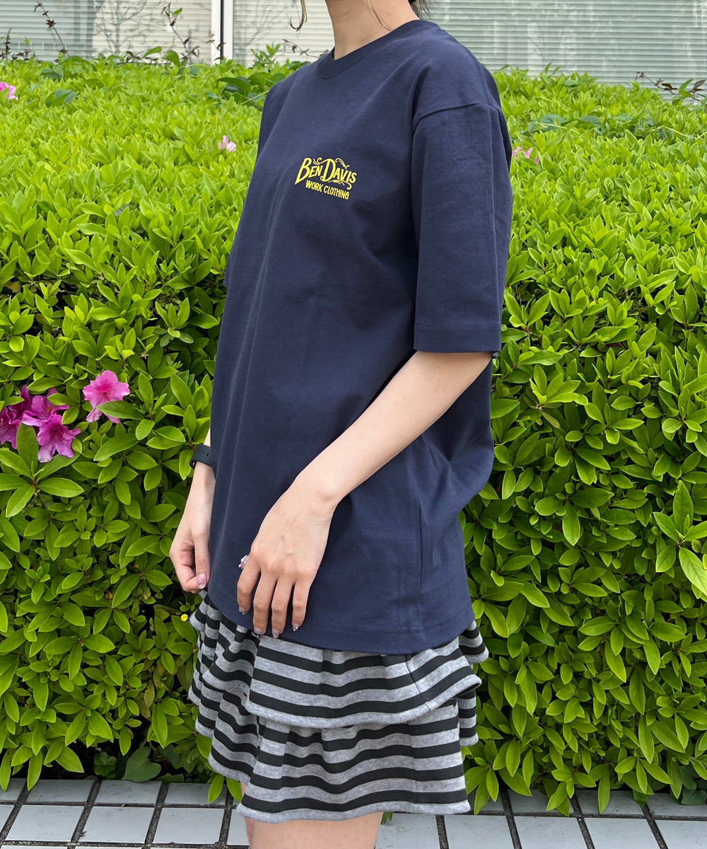 ネイビー モデル:165cm Lサイズ着用