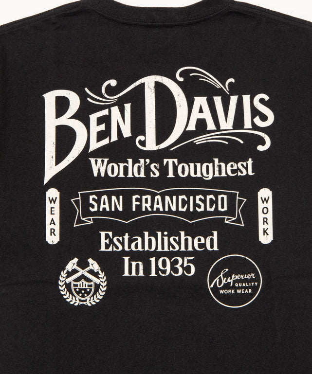 BENDAVISクラシックロゴT（SS）