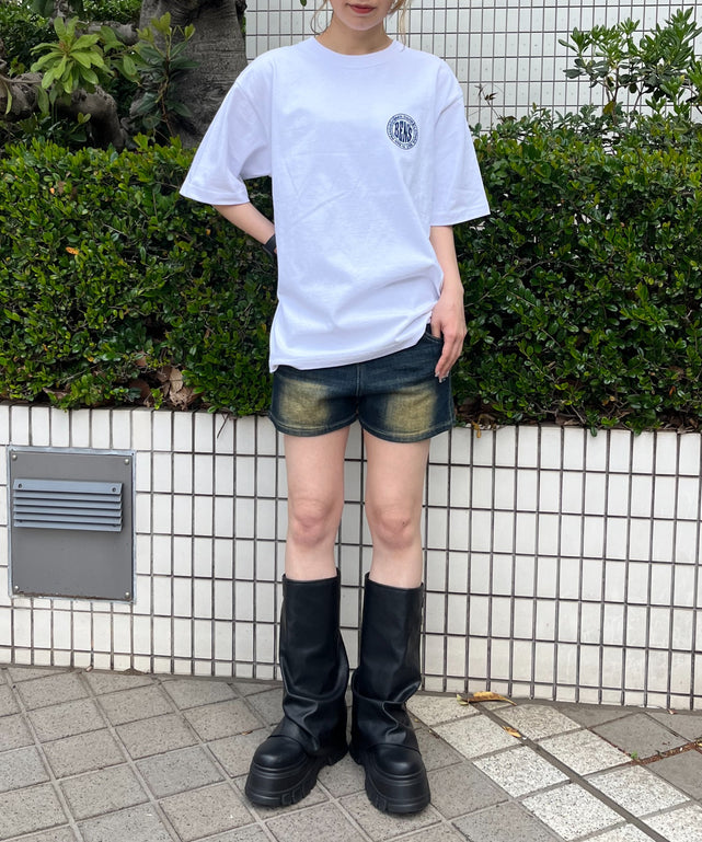 ホワイト モデル:165cm Lサイズ着用