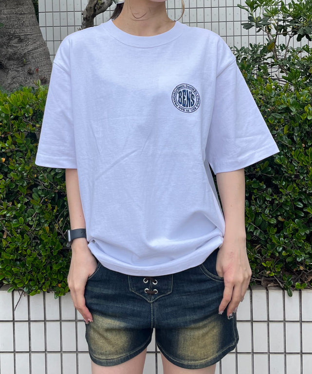 ホワイト モデル:165cm Lサイズ着用