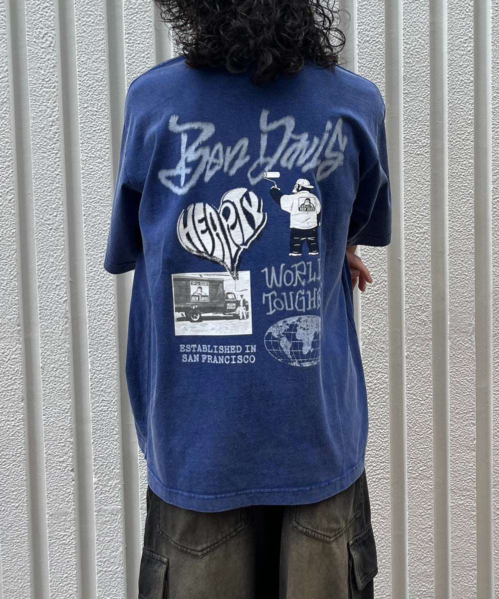 ブルー モデル:175cm Lサイズ着用