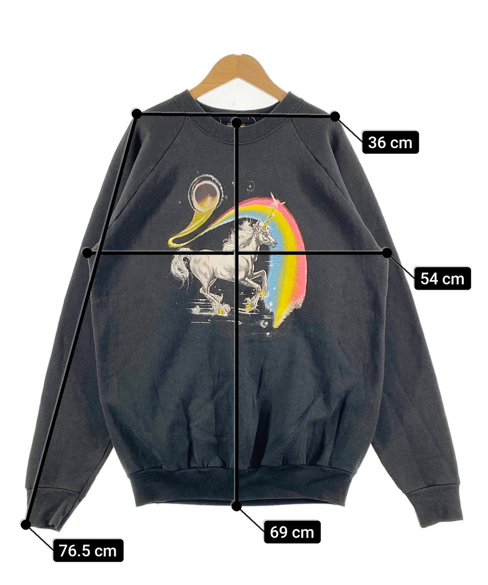 FRUIT OF THE LOOMラグランスウェット