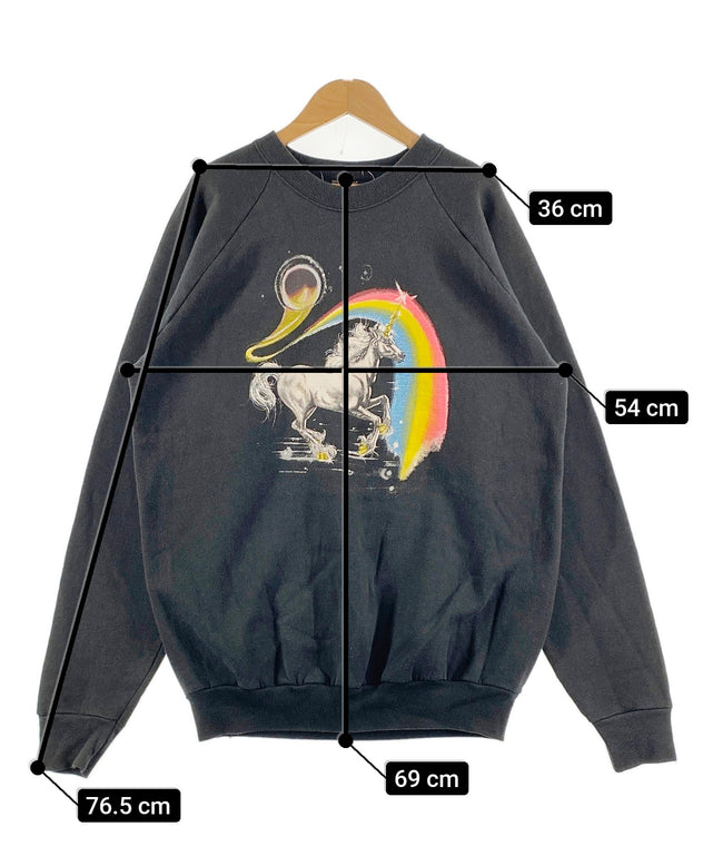 FRUIT OF THE LOOMラグランスウェット