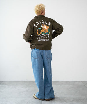 カーキ モデル：178cm L着用