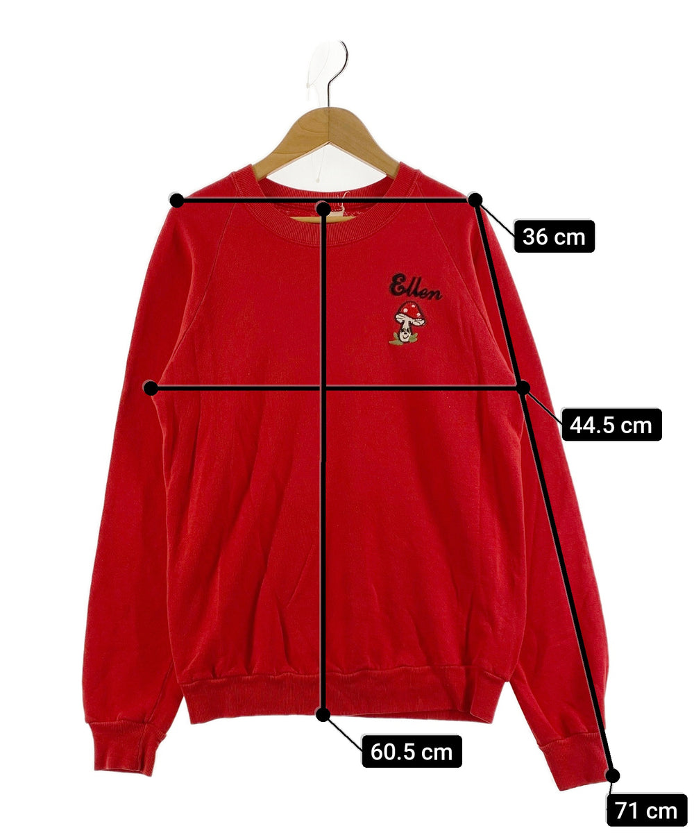 ラグランスウェット