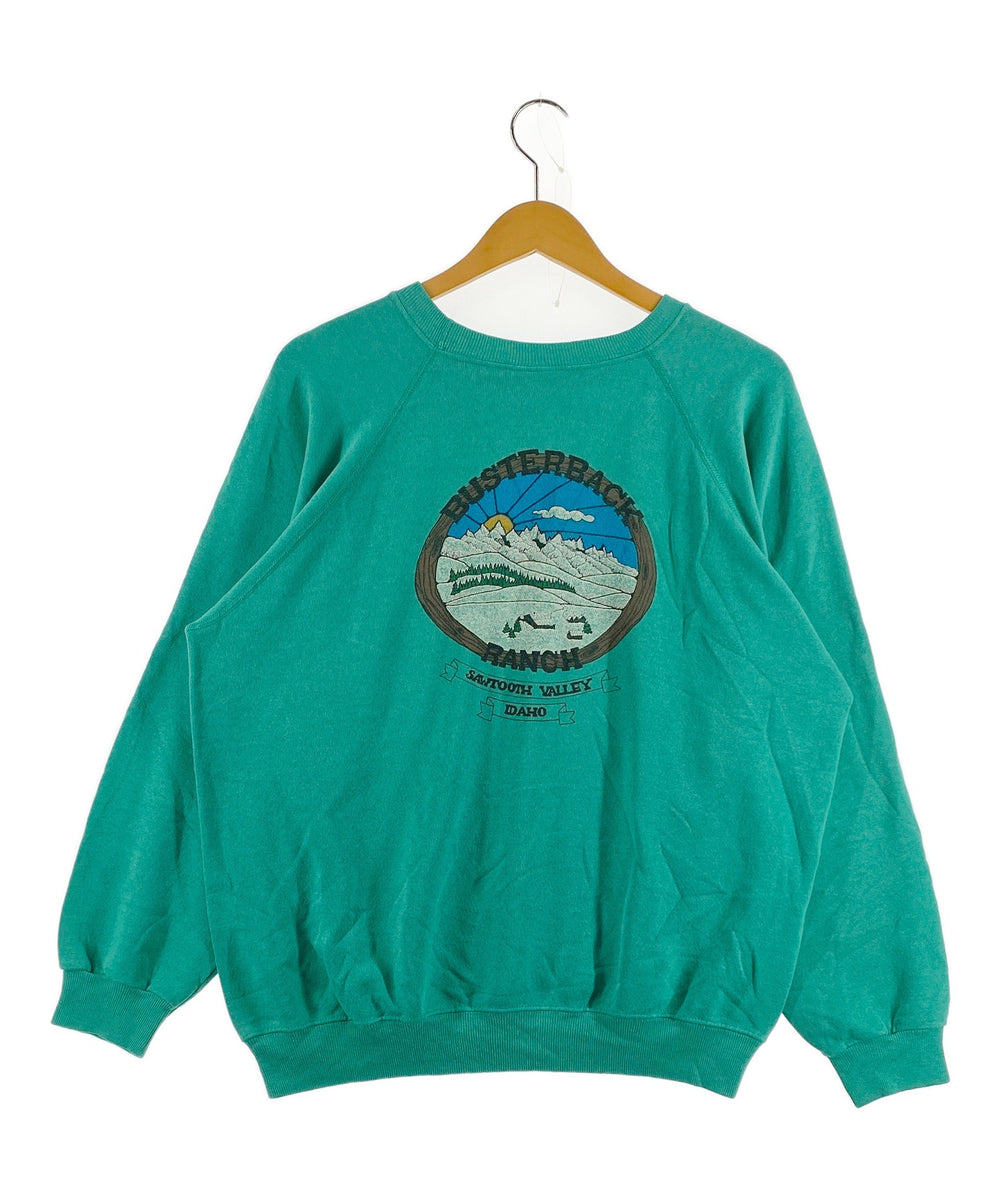 Hanesラグランスウェット