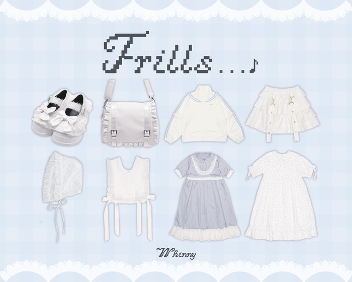 ꒰ა Frill item ໒꒱