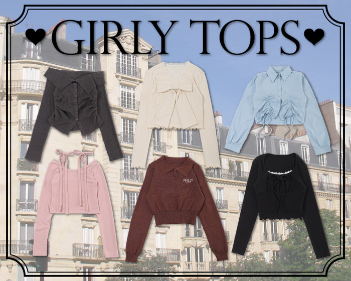 ガーリートップス