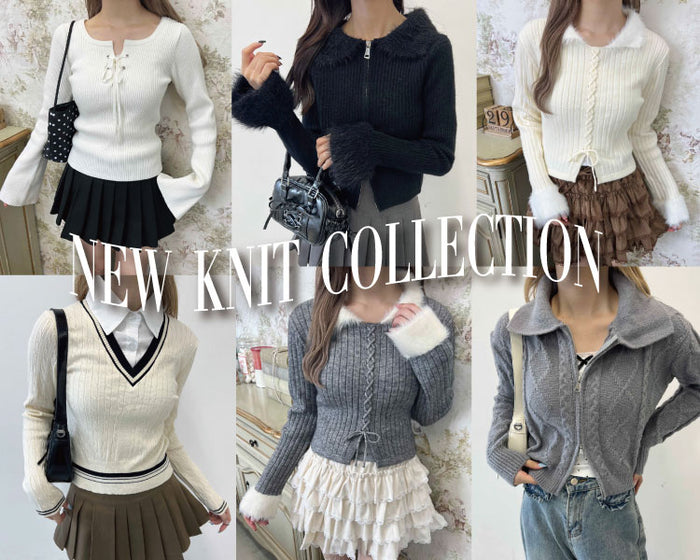 ガーリーニットアイテム