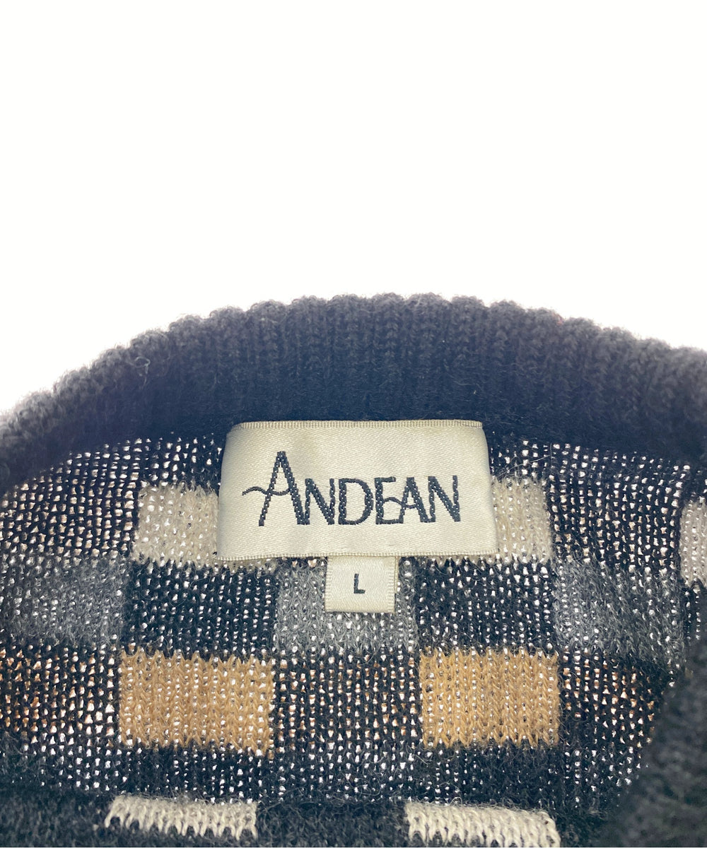 ANDEAN総柄ニット