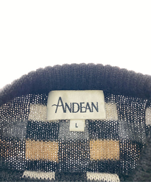 ANDEAN総柄ニット