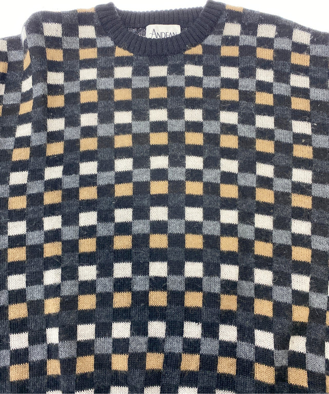ANDEAN総柄ニット