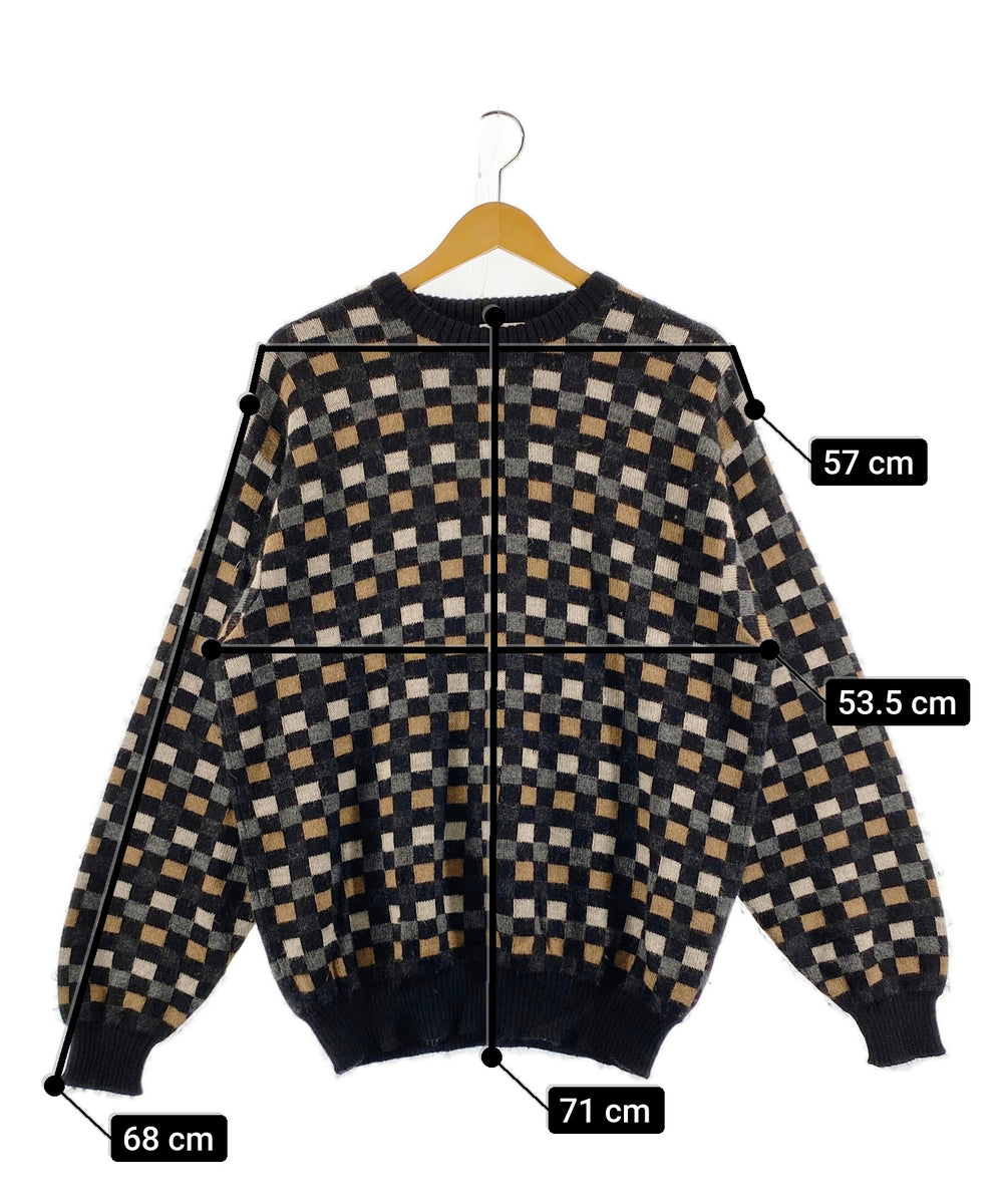 ANDEAN総柄ニット