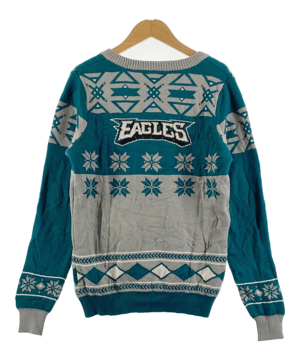 Philadelphia Eagles総柄ニット