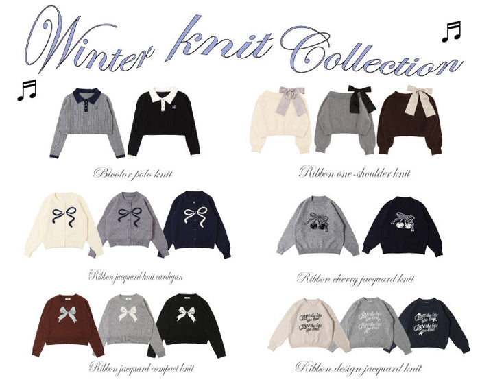 ガーリーニット♡