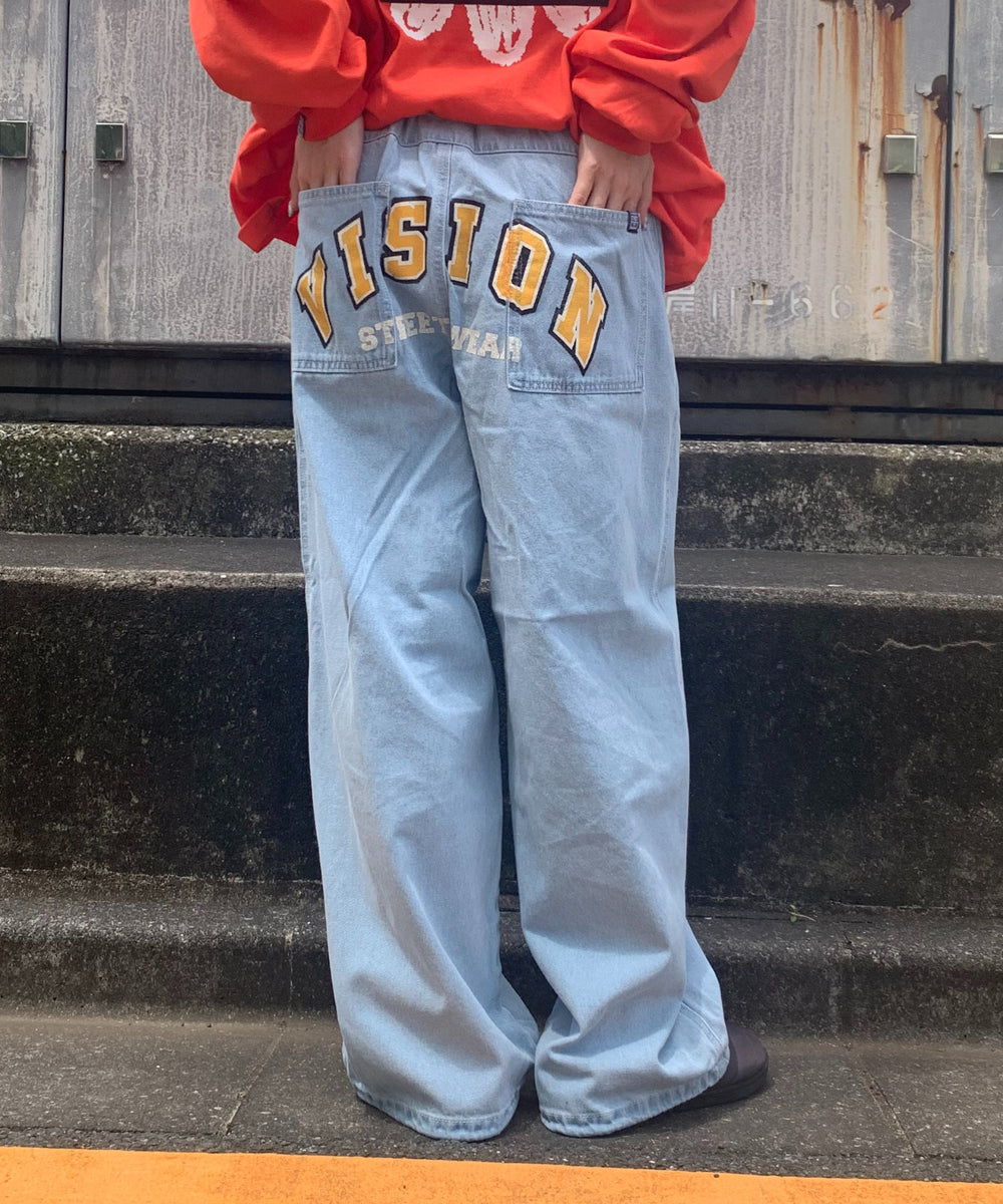 デニム淡　モデル:165cm Mサイズ着用