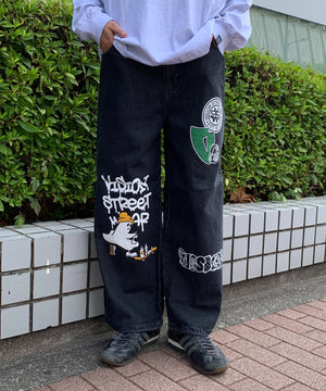 デニムブラック　モデル:175cm Lサイズ着用