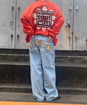 デニム淡　モデル:165cm Mサイズ着用