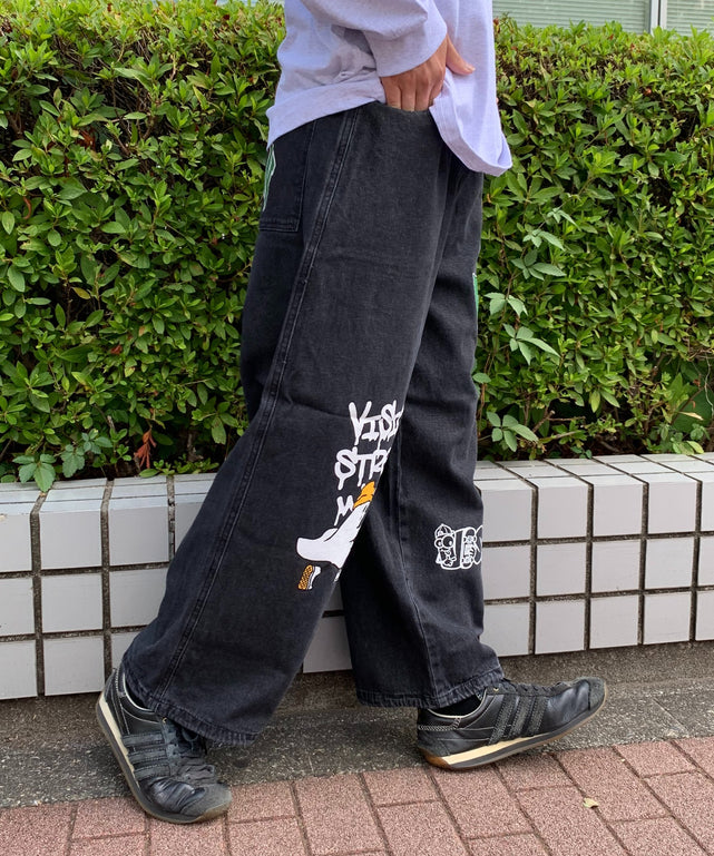 デニムブラック　モデル:175cm Lサイズ着用