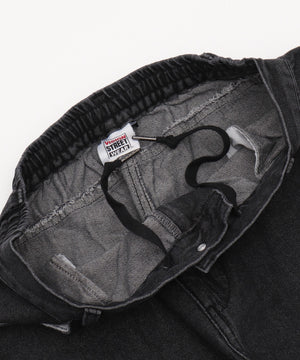 VISION　ゴーストプリントデニムパンツ