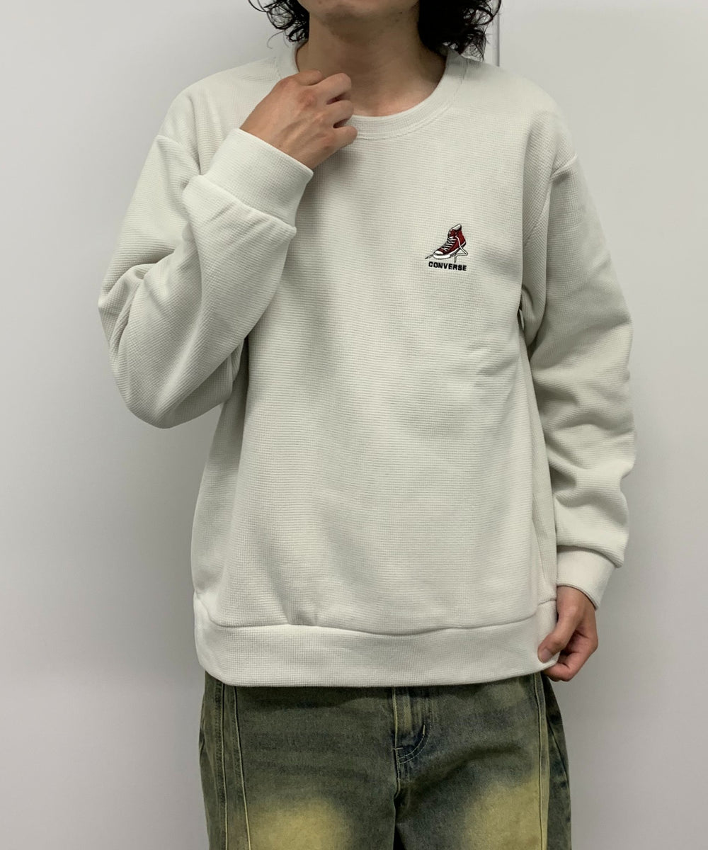 ホワイトアイボリー モデル:175cm Lサイズ着用