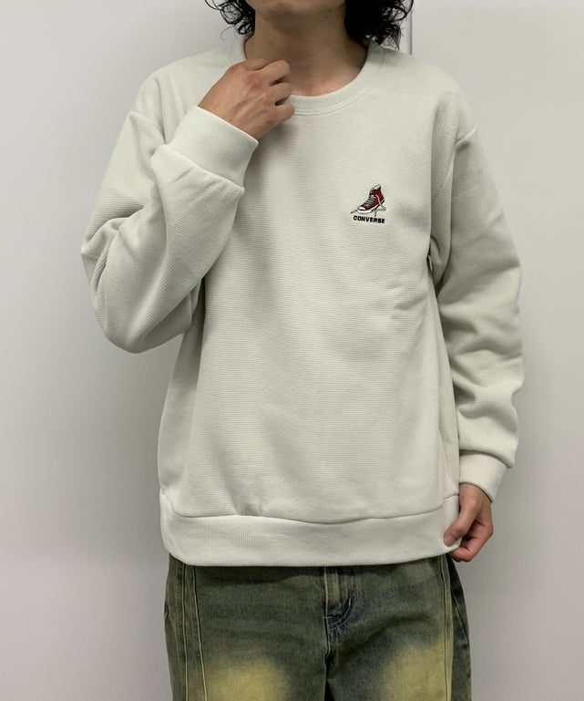 ホワイトアイボリー モデル:175cm Lサイズ着用