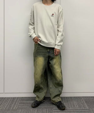 ホワイトアイボリー モデル:175cm Lサイズ着用