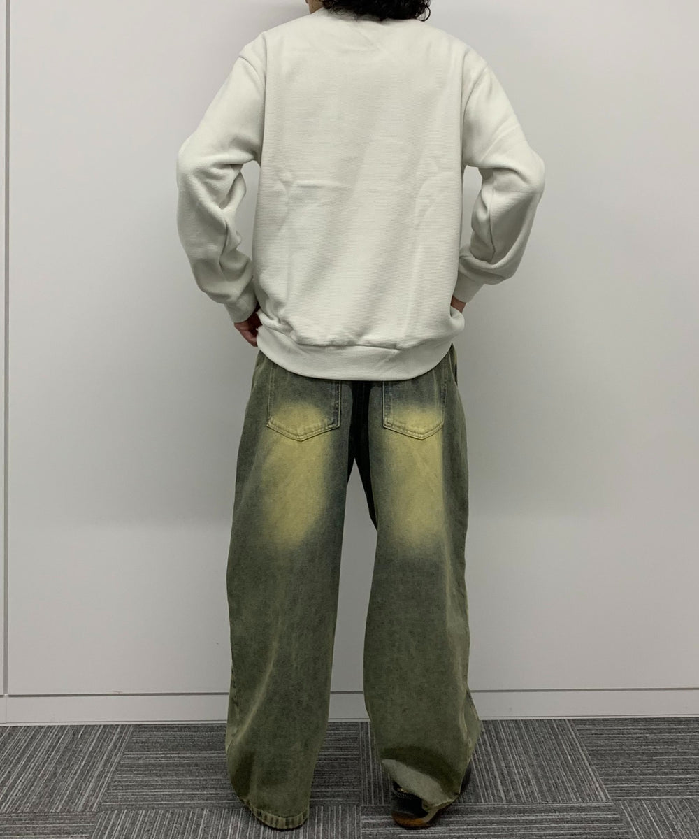 ホワイトアイボリー モデル:175cm Lサイズ着用