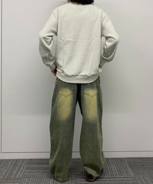 ホワイトアイボリー モデル:175cm Lサイズ着用