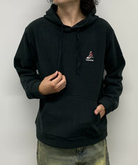 CONVERSE ワッフルフリース刺繍プルパーカー