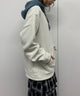 ホワイトアイボリー モデル:165cm Lサイズ着用