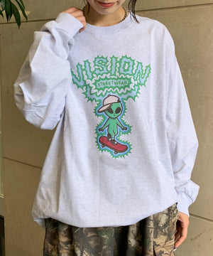 Lグレー　モデル:165cm Lサイズ着用