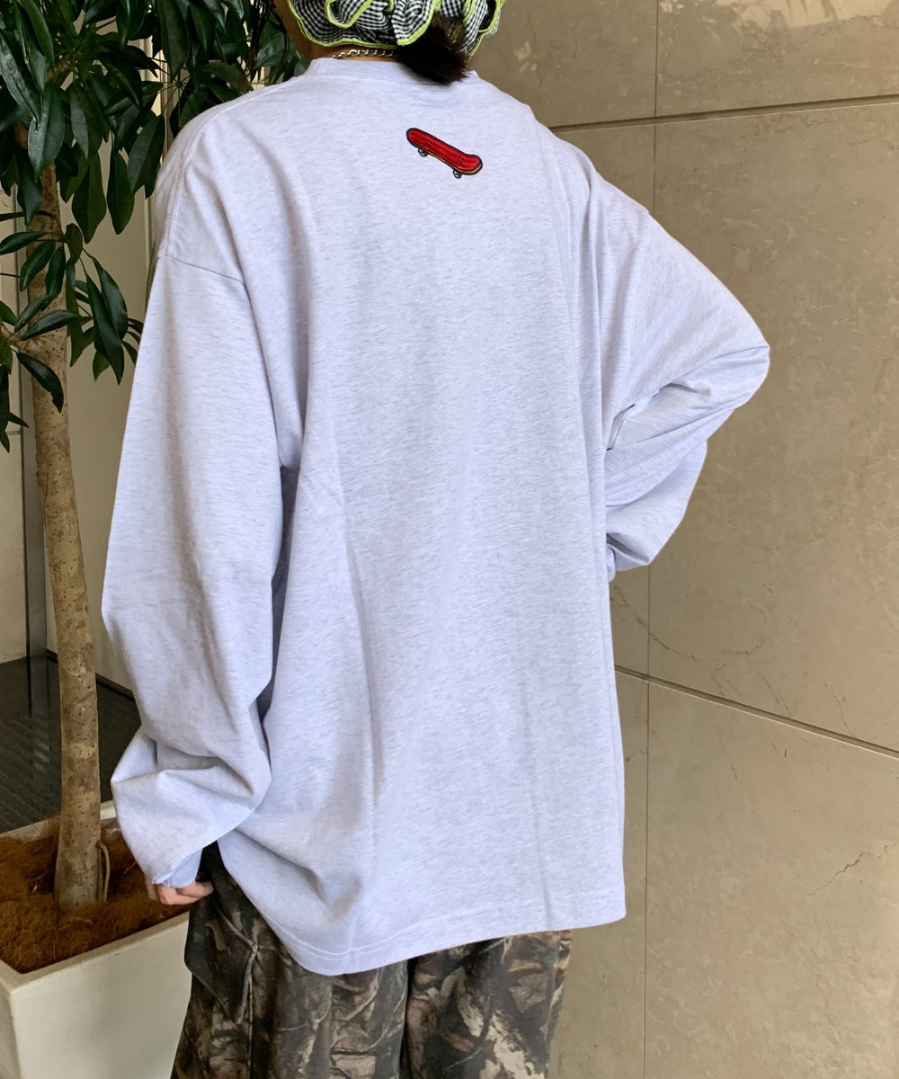 Lグレー　モデル:165cm Lサイズ着用