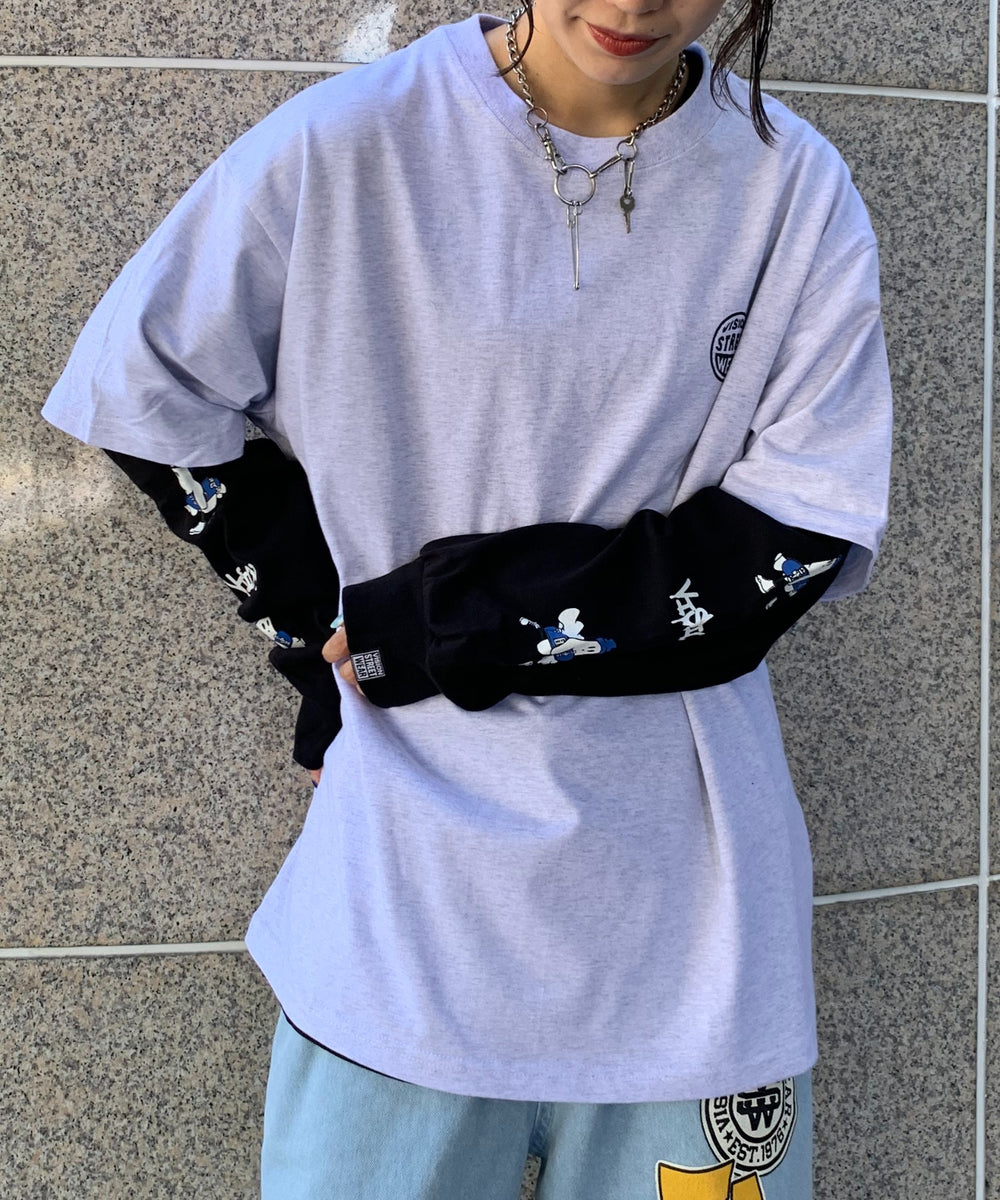 Lグレー　モデル:165cm Lサイズ着用