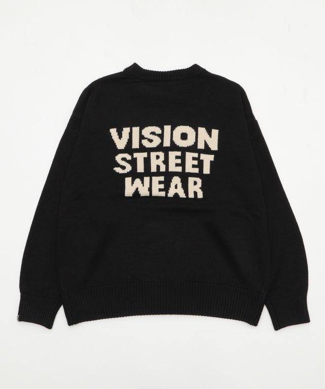VISION ゴーストスケーターニット