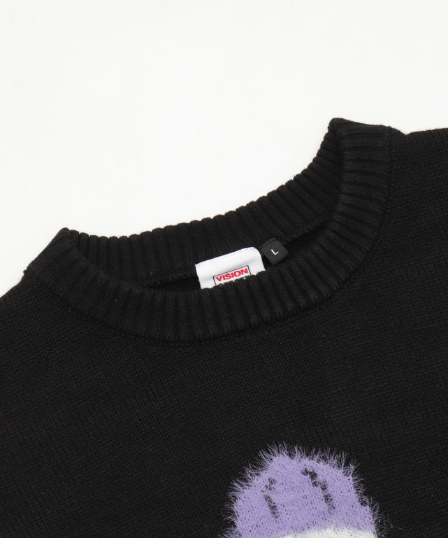 VISION ゴーストスケーターニット