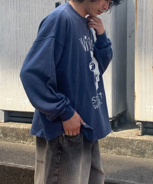 ネイビー モデル:175cm Lサイズ着用