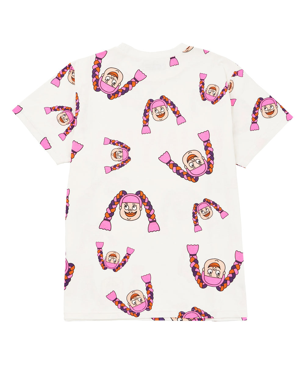 NAOMIﾁｬﾝ総柄Tｼｬﾂ