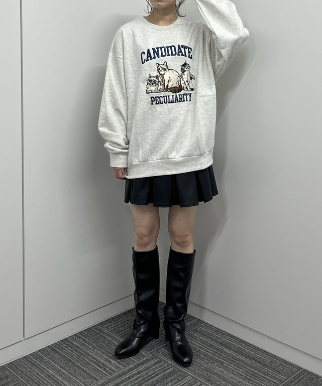 グレー モデル:165cm Lサイズ着用