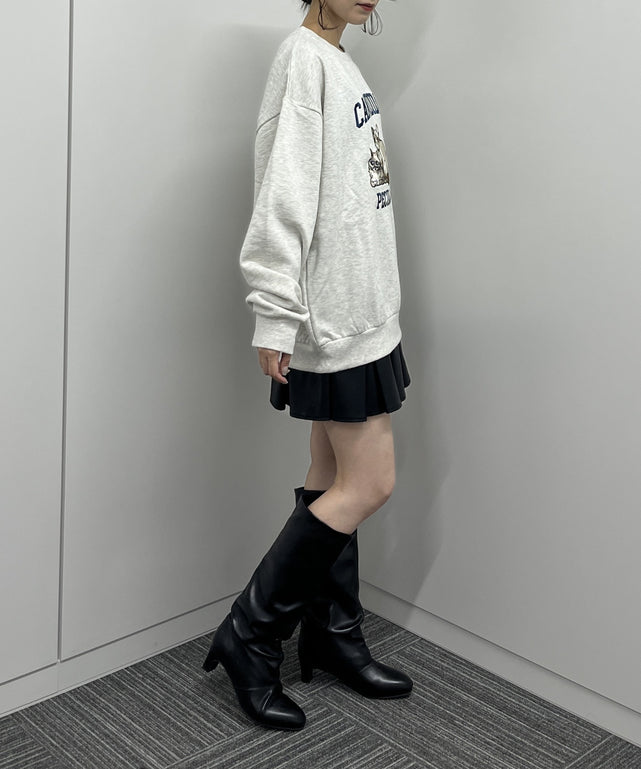 グレー モデル:165cm Lサイズ着用