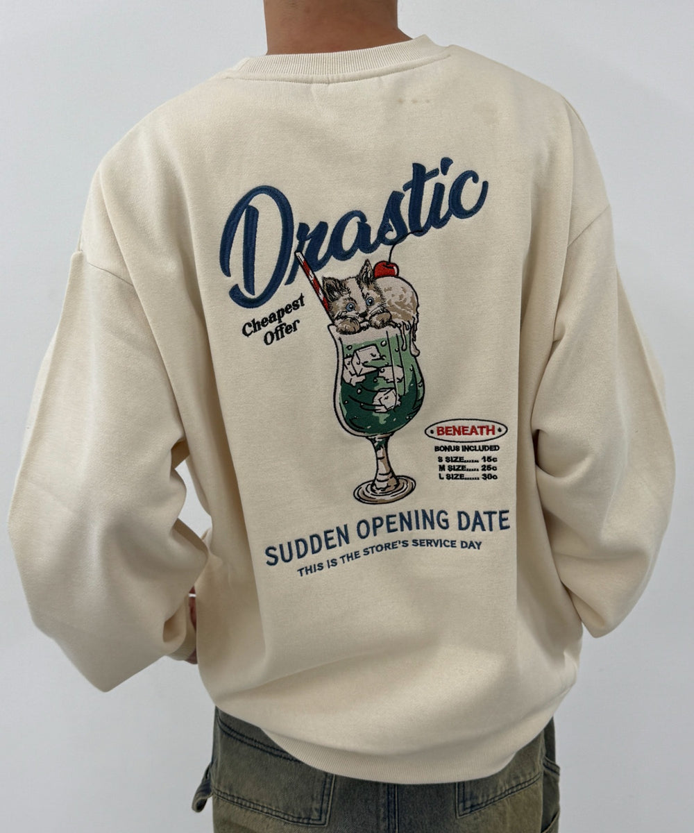 ホワイトアイボリー モデル:175cm Lサイズ着用