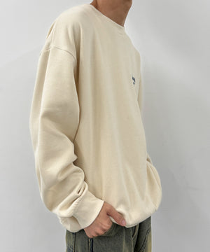 ホワイトアイボリー モデル:175cm Lサイズ着用