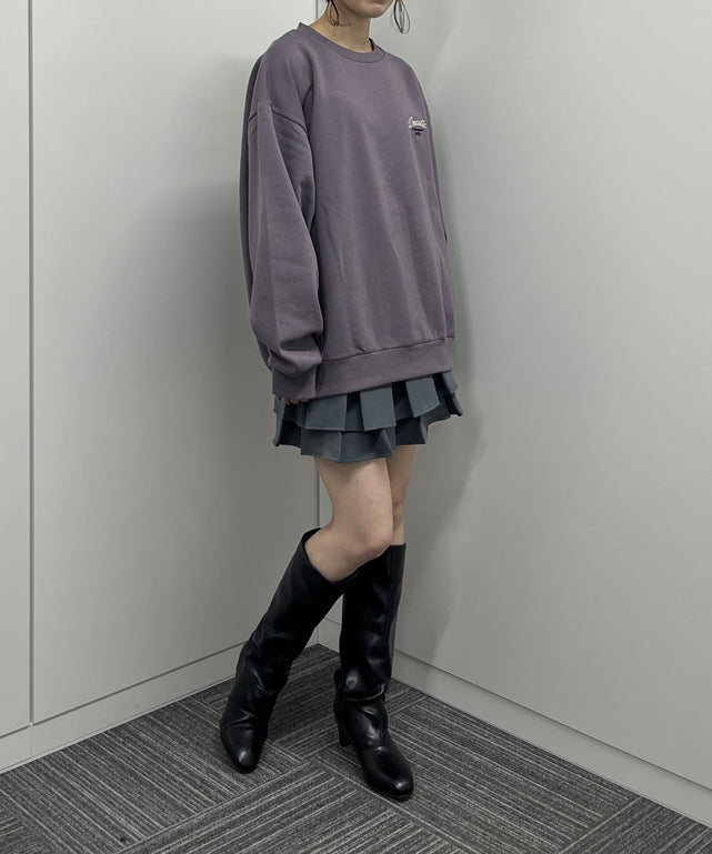 パープル モデル:165cm Lサイズ着用