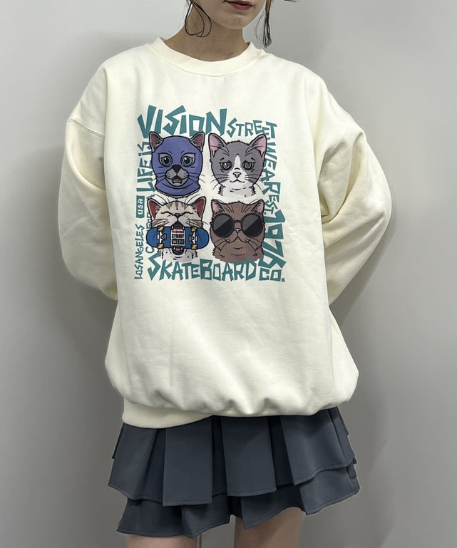 オフホワイト モデル:165cm Lサイズ着用