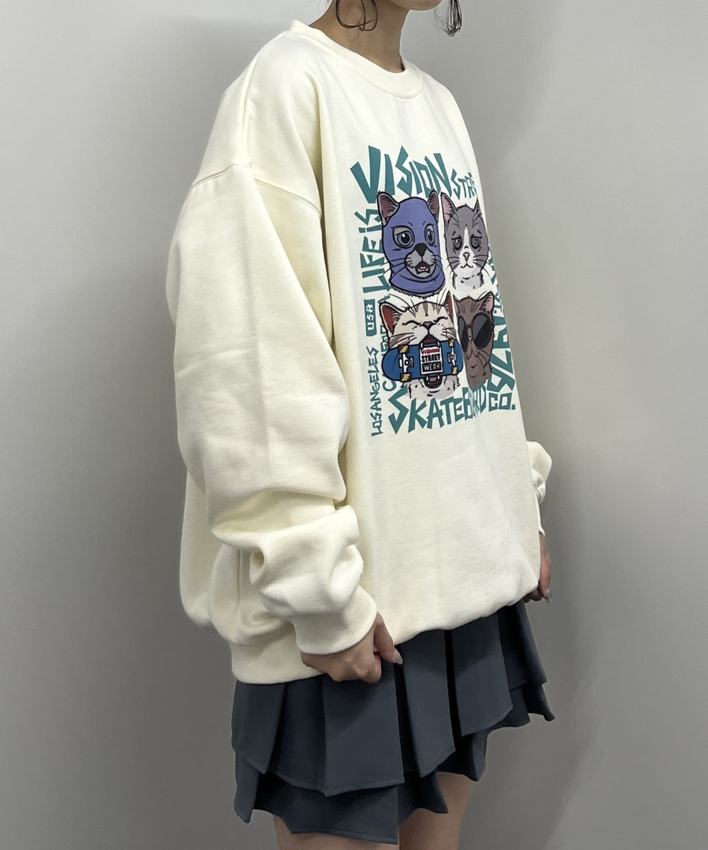 オフホワイト モデル:165cm Lサイズ着用