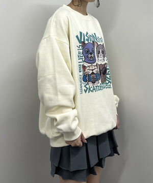 オフホワイト モデル:165cm Lサイズ着用