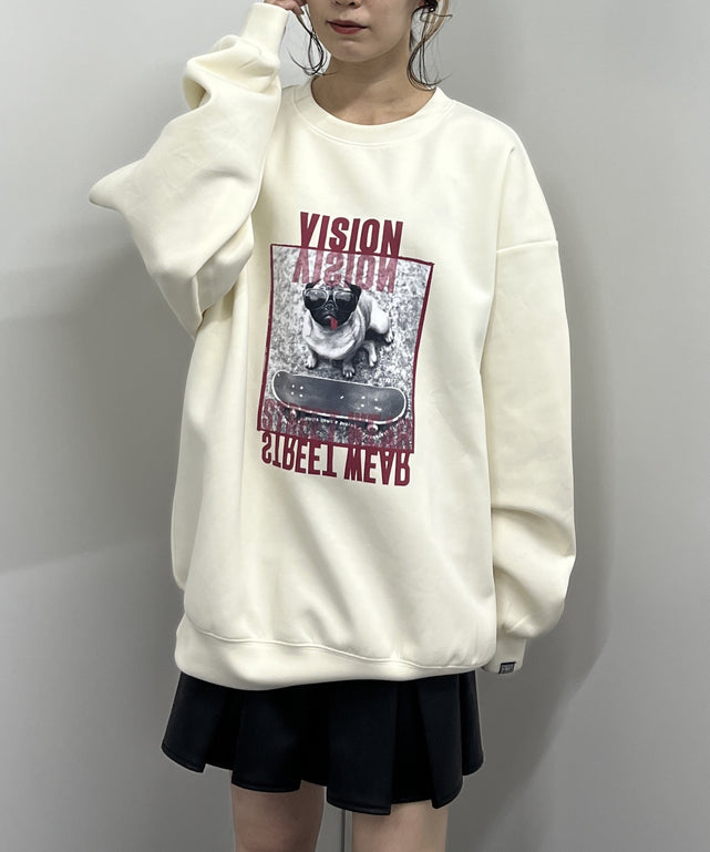 オフホワイト モデル:165cm Lサイズ着用