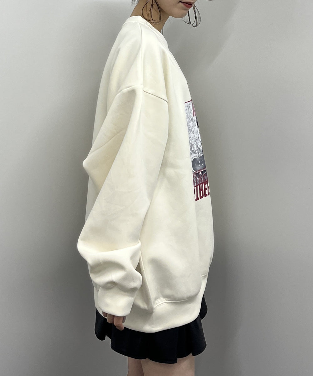 オフホワイト モデル:165cm Lサイズ着用